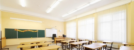 Применение светодиодных светильников в образовательных учреждениях