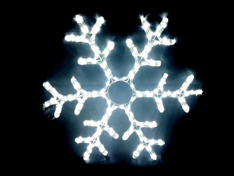Фигура светодиодная GLed Снежинка 60х60см купить оптом в Москве 