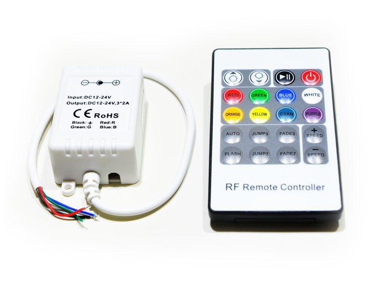 Контроллер LN-RF20B-J (12V, 72W, ПДУ 20кн)