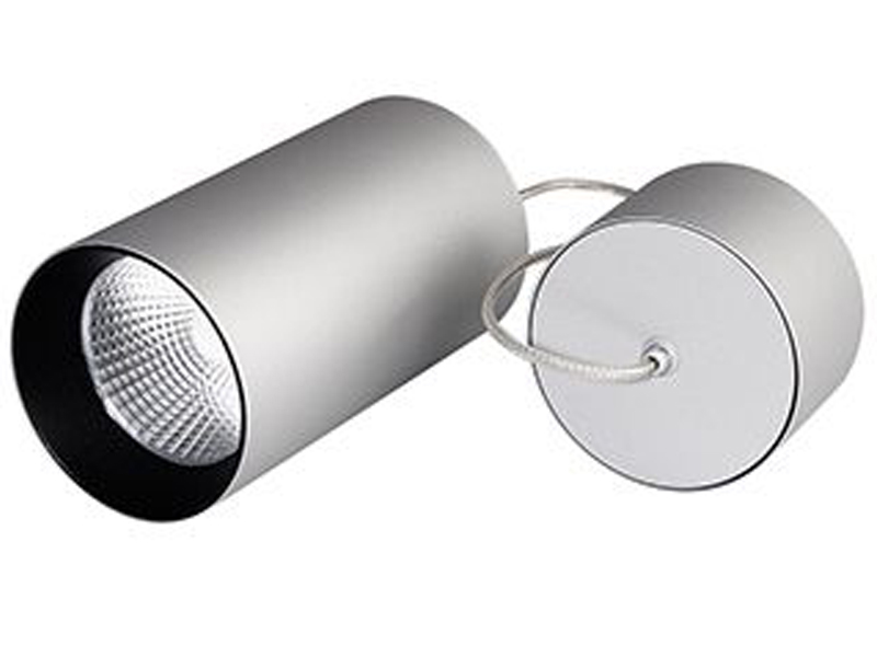 Купить светильник подвесной sp-polo-r85-2-15w 40deg (silver, black ring)